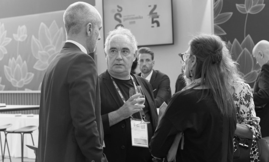Ferran Adrià junto con otros ponentes del San Sebastian Gastronomika